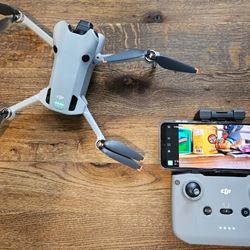 Mint US Version DJI Mini 4 Pro Drone (with RC-N2 Remote) + DJI Battery + Filter