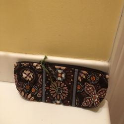 New Without Tags Vera Bradley Brush & Pencil Case in Retired Canyon Print