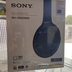 Sony - WH-1000XM4 Wireless Noise-Cancelling Headphones