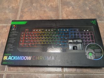 Razer Blackwidow Chroma mechanical keyboard