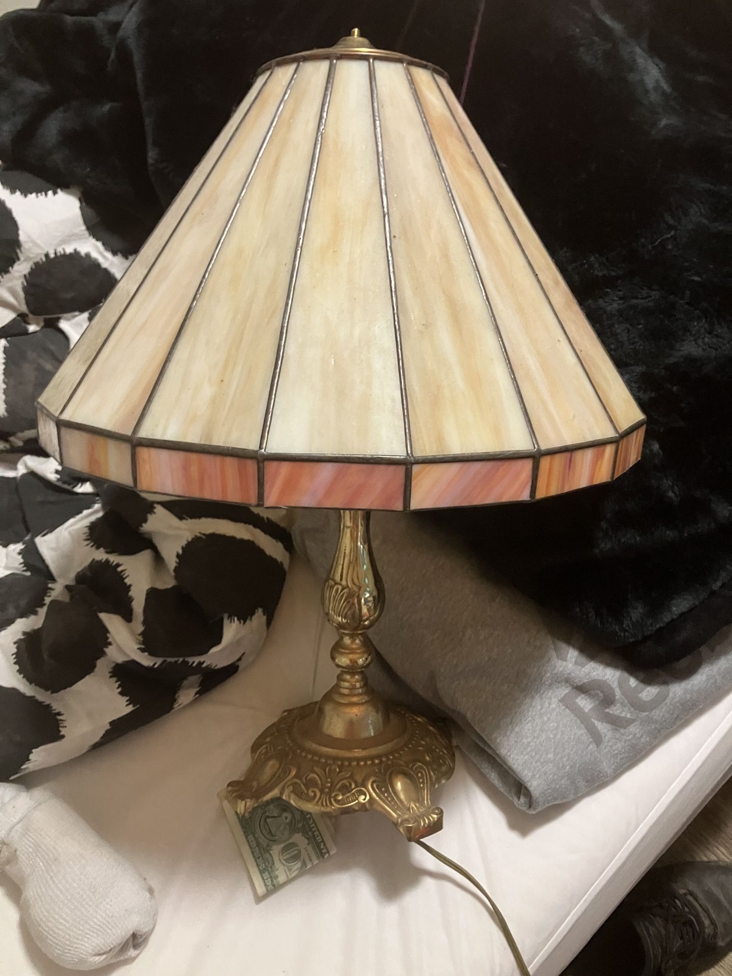 Vintage China And Lamp