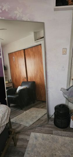 Large floor length wall mirror