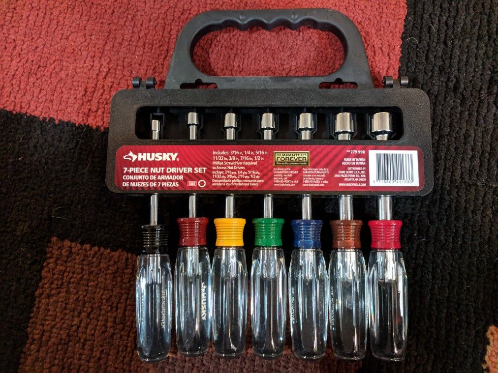 Husky 7 piece Nut Driver Set