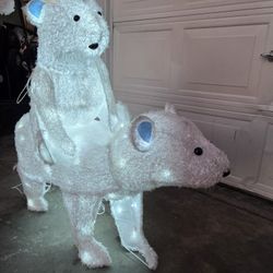 Christmas Outdoor Decoration Bears $60