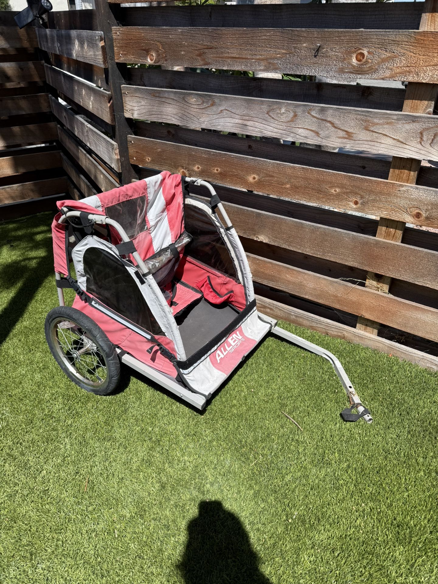 Allen Sports 2-Child Bike Trailer T2 Kids Bike Trailer
