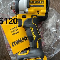 DEWALT 20V MAX  Brushless Cordless 1/2 in. Impact Wrench