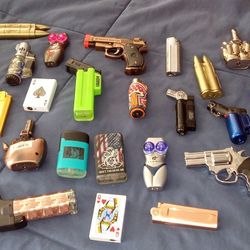 Lot Of 25 New Highend Designer Collector Lighter Deal