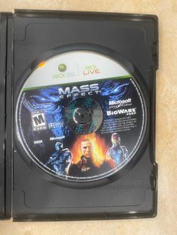 Xbox 360 mass effect video game
