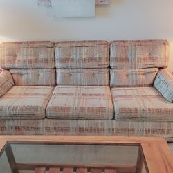 Flexsteel Sofa & Loveseat In Neutral Colors