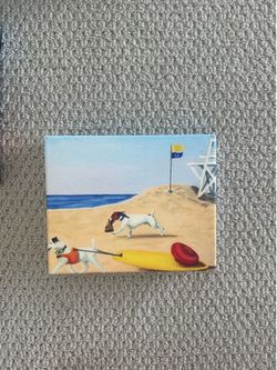 Beach Dog Wall Art