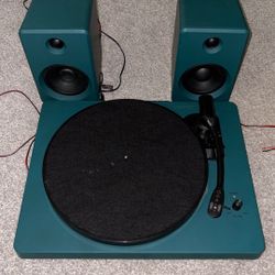 Bluetooth Turntable With Speakers 