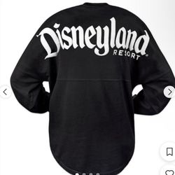 Disneyland Women’s Black Sweatshirt/ Shirt: SIZE SMALL