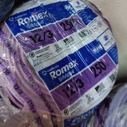 New Romex Wire 12/3