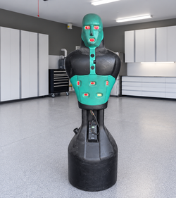 Freestanding Boxing Dummy Training Target Used