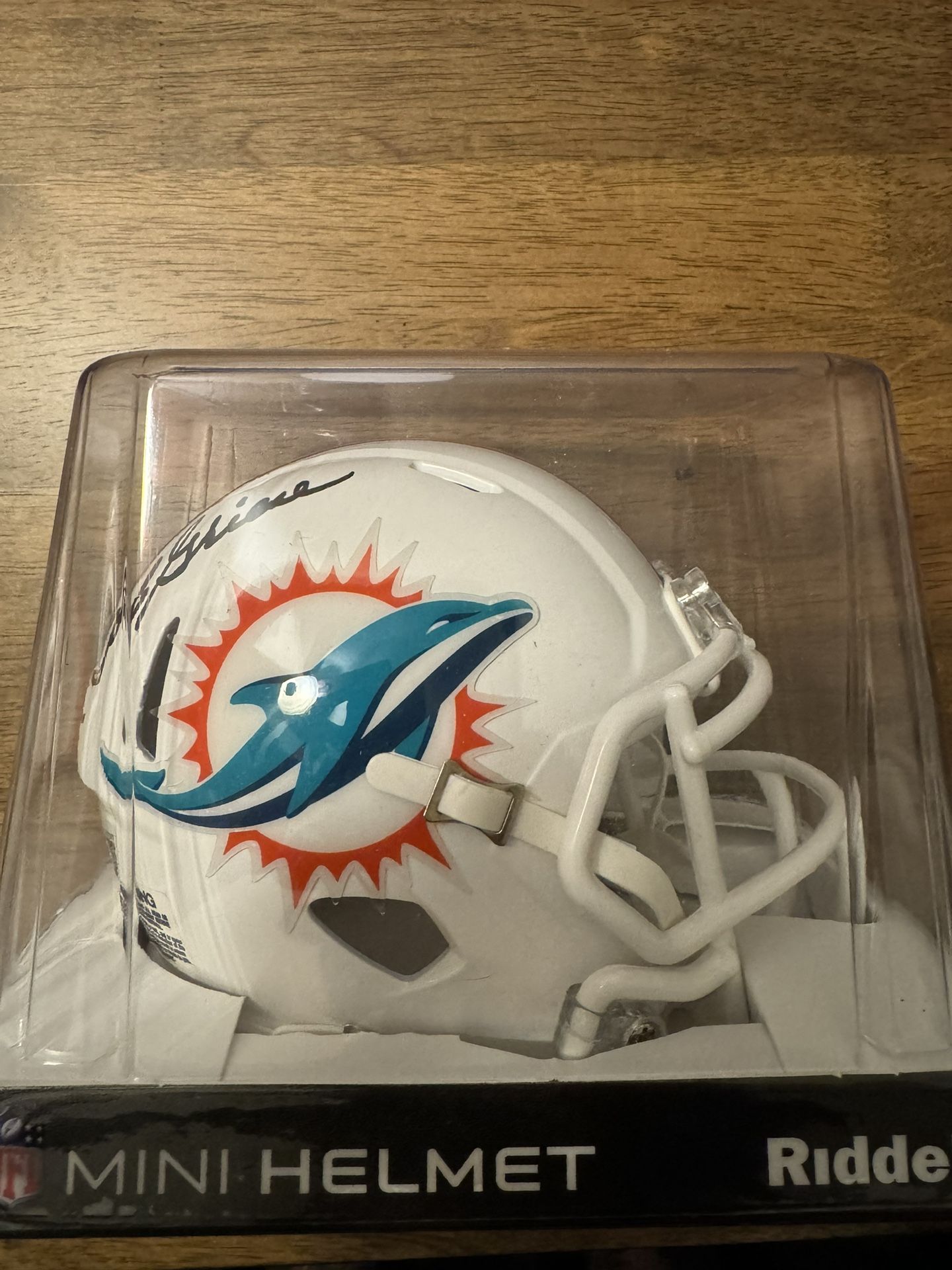 Bob Griese Signed Mini Helmet