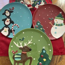 Ceramic Christmas 🎄 Plates