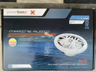 Powerbass xtreme marine audio XL-692M 6x9 speakers 1 pair