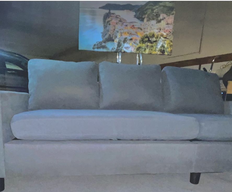 Couch grey/blue
