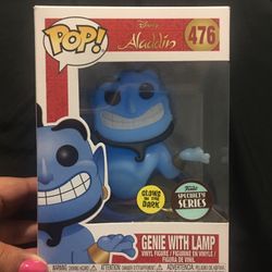 Ginie With Lamp Funko Pop Specialty Series Limited Edition Glow In The Dark