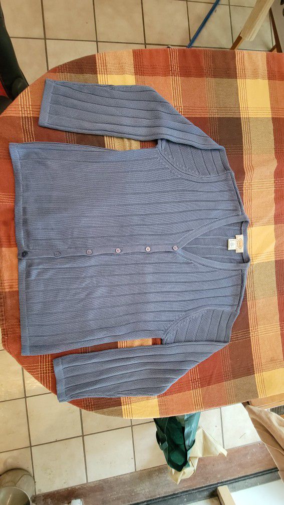 Talbots Vintage 100% Silk Sweater  Sz,L
