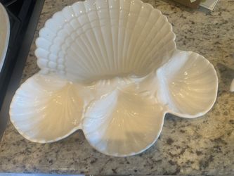 Coastal Themed Dinner Party Serving Platters