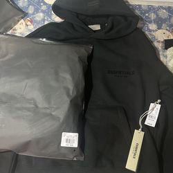 Fear of God Essentials Black Hoodie