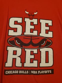 Unisex Short Sleeved TShirt Size XL NBA Basketball Gildan Heavy Cotton Chicago Bulls Logo Gibsons 