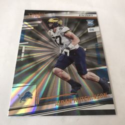 Aidan Hutchinson Panini 2022 Rookie Card