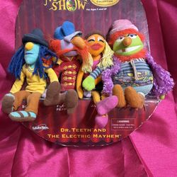 Dr. Teeth and the electric mayhem plush set