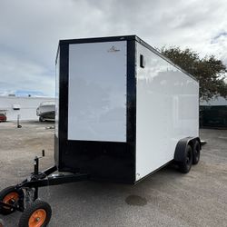 Trailer Enclosed 7 X 14 Extra Feet High Polycore 0.80