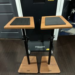 Speaker Monitor Wood Stands Onstage SMS7500RB