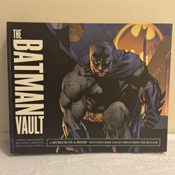 The Batman Vault: Museum-In-A-Book w/ Rare Collectibles * BRAND NEW