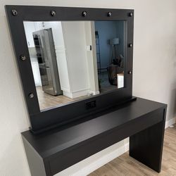 Black Vanity Set 