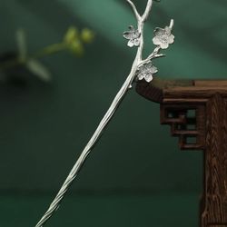 Flower Decor Hair Pin