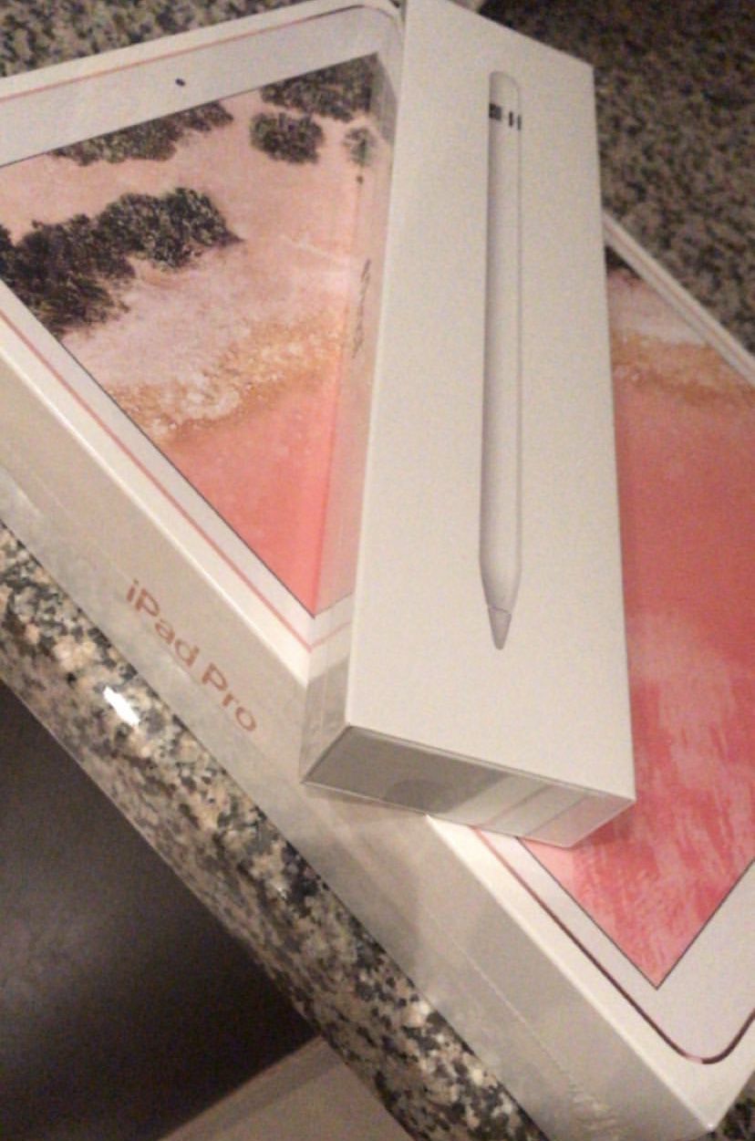 LIKE NEW: iPad Pro 64 GB - 10.5” (2018) + Apple Pencil + Case