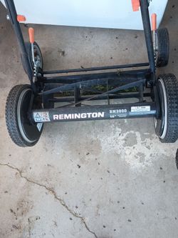 Manually push  start lawn mower