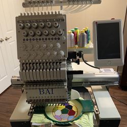 12 Needle Embroidery machine