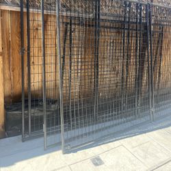 10x10 Dog Kennel With Shade Cover