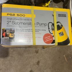 2” Submersible Pump New 