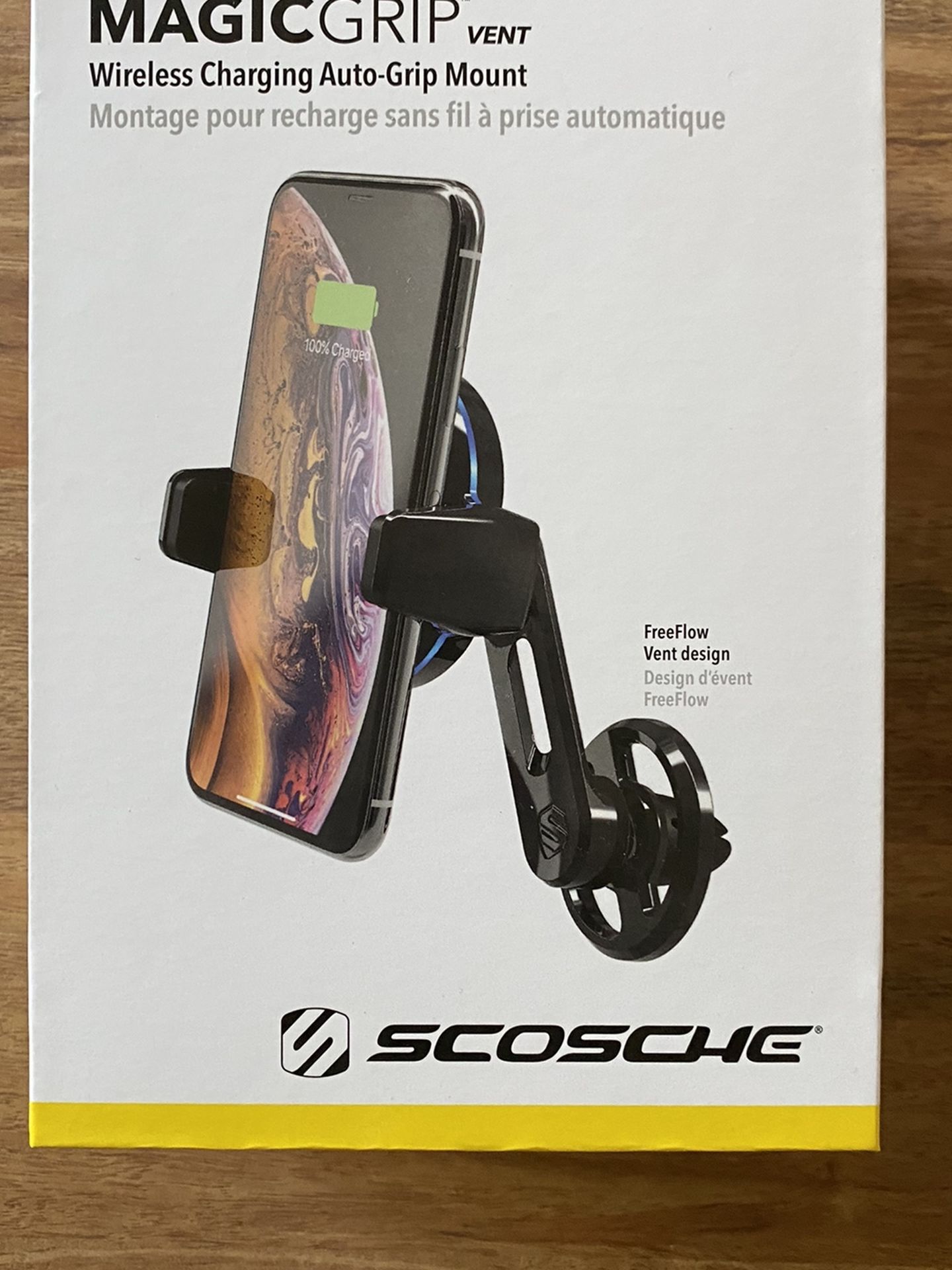 Scosche Magic Grip Vent Wireless Charger