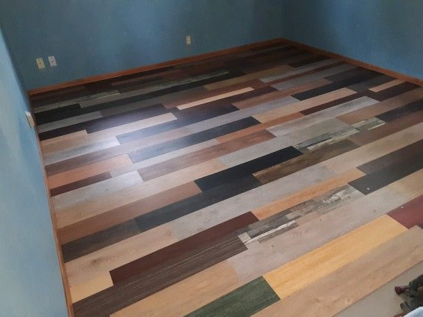 Unique flooring Install .....Vinyl Plank