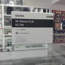 Sigma 18-50mm F2.8 For Fuji X