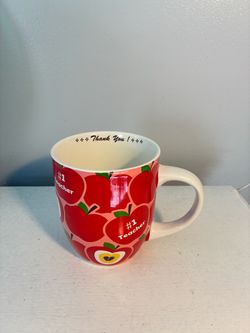 #1 Teacher Ceramic Coffee Mug