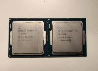2 Intel Core i5-6500 Processor (3.2GHz, 4 Core, LGA1151 Socket) - SR2L6