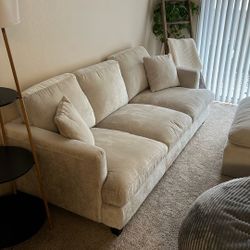 Couch and Ottoman 
