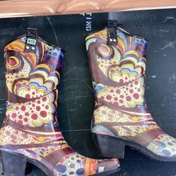 MUST Sell  Moving Designer Rain Boots