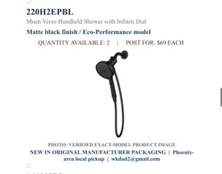 Moen Verso Handheld Shower with Infiniti Dial