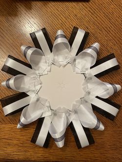 Homecoming Mum Backing