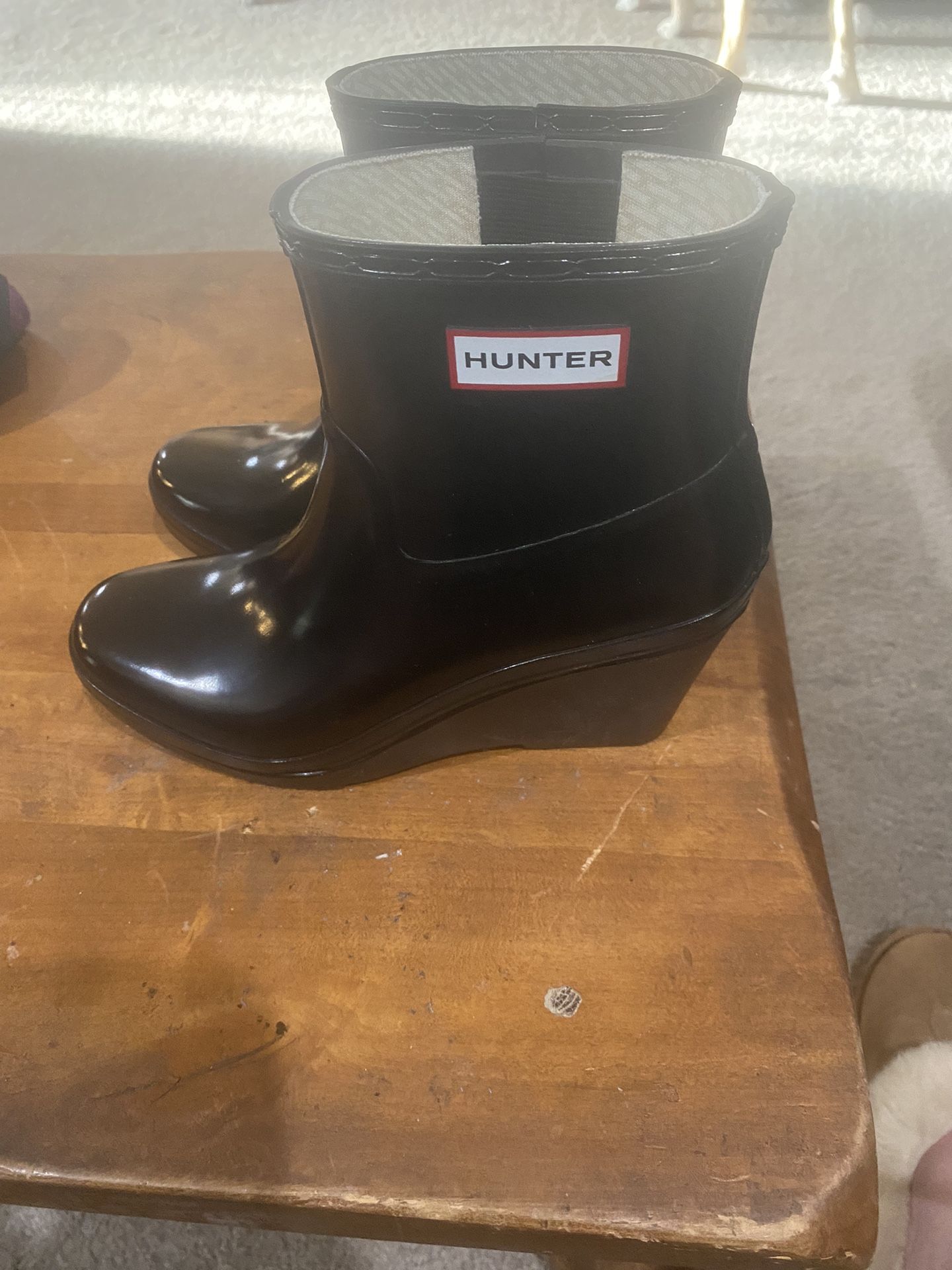 Hunter Wedge Rain Boots