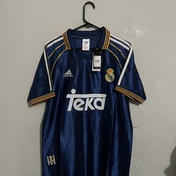 Real Madrid 1998-99 3rd Jersey (medium Large XL 2X)